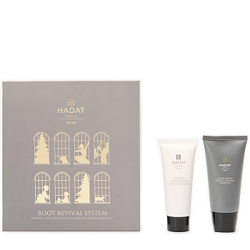 HADAT COSMETICS Набор для волос (шампунь 70 мл + маска 70 мл) Root Revival System, фото 3