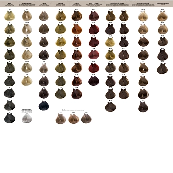 TAHE 6.47 краситель перманентный для волос / Organic Care Permanent Color Dark copper violet blonde 100 мл, фото 3