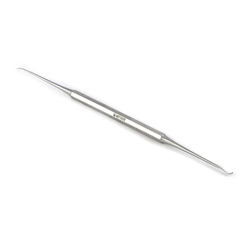 METZGER Кюретка тонкая короткая, в виде незаконченного крючка PL-169(3), фото 2