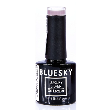 BLUESKY LV724 гель-лак для ногтей / Luxury Silver 10 мл