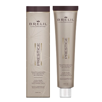 BRELIL PROFESSIONAL 4/00 Крем-краска для волос Шатен / COLORIANNE PRESTIGE ТОН В ТОН 100 мл, фото 2