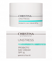 CHRISTINA Крем дневной с пробиотическим действием SPF 15 / Pro-Biotic Day Cream Unstress 50 мл, фото 2