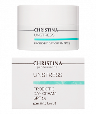 CHRISTINA Крем дневной с пробиотическим действием SPF 15 / Pro-Biotic Day Cream Unstress 50 мл