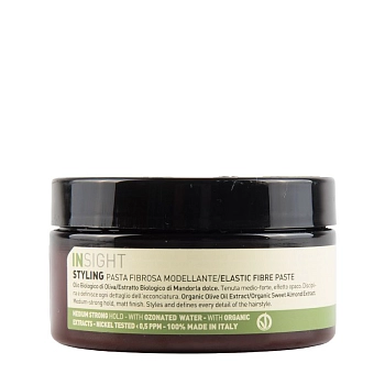 Паста моделирующая средней фиксации для волос / STYLING ELASTIC FIBRE PASTE 90 мл