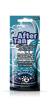 Крем с экстрактом зеленого чая для закрепления загара / After Tan 15 мл