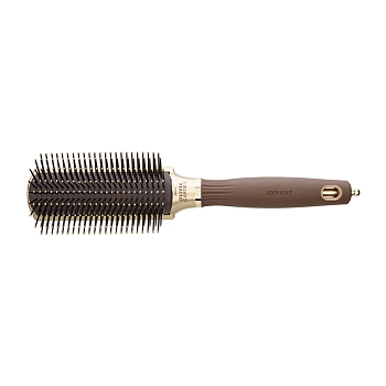 Щетка EXPERT STYLE CONTROL Nylon Bristles Gold&Brown 9 рядов