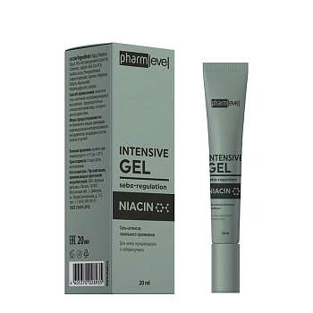 PHARMLEVEL Гель-интенсив локального действия для лица / NIACIN 20 мл, фото 2