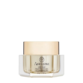 ADELLINE Крем дневной с коллоидным золотом и слизью улитки / Adelline 24K Gold Snail Day Cream 50 гр, фото 1