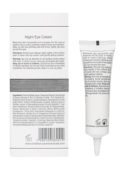 CHRISTINA Крем ночной для зоны вокруг глаз / Night Eye Cream Wish 30 мл, фото 3