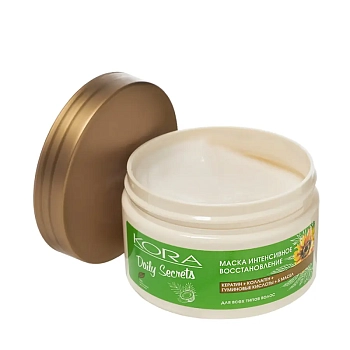 KORA Маска интенсивное восстановление для всех типов волос / Daily Secrets 250 мл, фото 2