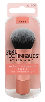 REAL TECHNIQUES Компактная кисть для тональной основы / Real Techniques Mini Expert Face Brush, фото 3