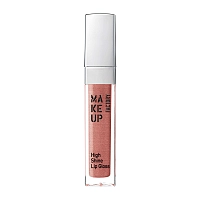 MAKE UP FACTORY Блеск для губ с эффектом влажных губ, тон 04 чистый розовый / High Shine Lip Gloss 6,5 мл, фото 1