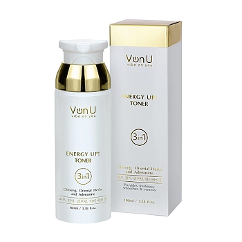 VON-U Тонер-энергетик омолаживающий для лица / ENERGY UP! Toner 100 мл, фото 2