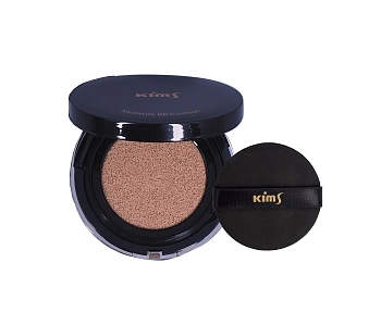 KIMS Средство тональное BB-кушон SPF50+/PA+++, #25, темно-бежевый / Moisture BB Cushion 2 х 15 г, фото 5