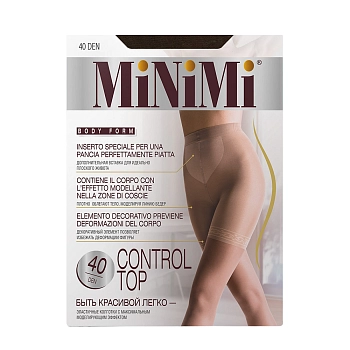 Колготки Mineral 4, утяжка - шорты / Mini CONTROL TOP 40/140