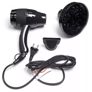 BE-UNI PROFESSIONAL Фен для волос OutLine, черный с диффузором, 2000-2200W, фото 8