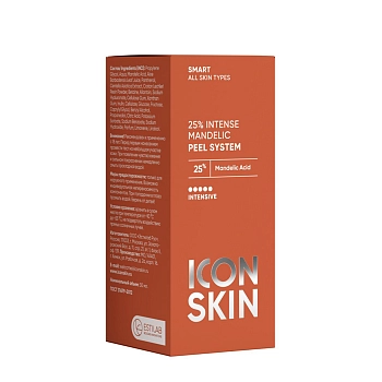 ICON SKIN Пилинг миндальный 25% / Smart 25 % Mandelic Peel System 30 мл, фото 4