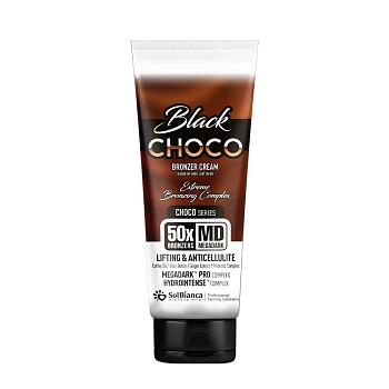 Крем-автозагар с маслами кофе, дерева ши, экстрактом имбиря и комплексом пребиотиков / Choco Black 125 мл
