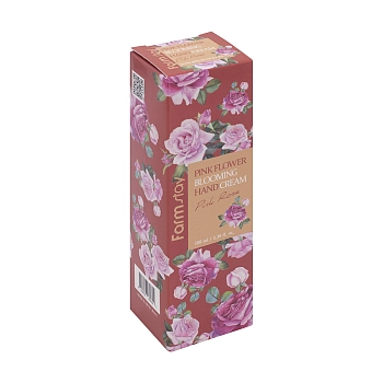 FARMSTAY Крем для рук с экстрактом розы / PINK FLOWER BLOOMING HAND CREAM PINK ROSE 100 мл, фото 4