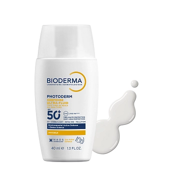 BIODERMA Флюид солнцезащитный для всех типов кожи / Photoderm Xdefense SPF 50+ 40 мл, фото 2