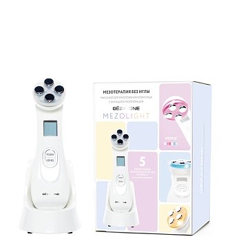 GEZATONE Массажер для ухода за кожей лица Mezolight M9910, фото 7
