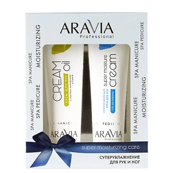 ARAVIA Professional Набор кремов Суперувлажнение (крем для рук 100 мл + крем для ног 100 мл) / Super Moisturizing Care, фото 2