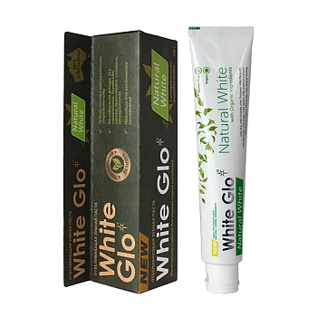 WHITE GLO Паста зубная отбеливающая натуральная белизна / White Glo 100 гр, фото 2