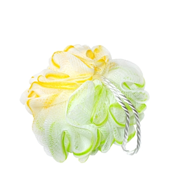 Мочалка синтетическая, шар двухцветный / BEAUTY FORMAT 1 шт