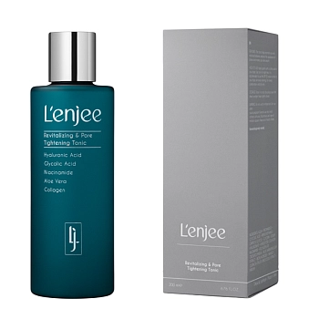 LENJEE Тоник тонизирующий и сужающий поры для лица / Revitalizing & Pore Tightening Skincare Tonic 200 мл, фото 2
