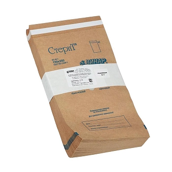 ЧИСТОВЬЕ Крафт-пакет 150*250 мм с индикатором 100 шт, фото 2