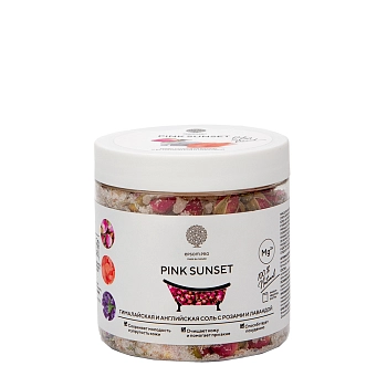 Смесь для ванной, в банке / Pink Sunset 480 гр