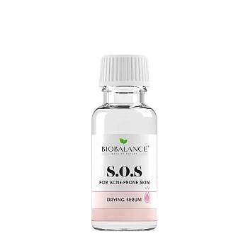 Сыворотка SOS подсушивающая для лица для борьбы с акне / SOS DRYING SERUM FOR ACNE PRONE SKIN 20 мл