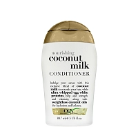 Кондиционер питательный с кокосовым молоком тревел-формат / Travelsize Nourishing Coconut Milk Conditioner 88,7 мл, OGX