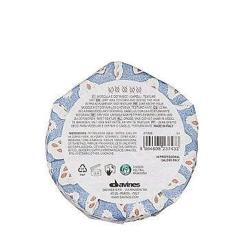DAVINES SPA Воск сухой для текстурных матовых акцентов / Strong Dry Wax 75 мл, фото 5