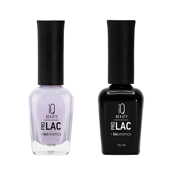 IQ BEAUTY 046 лак профессиональный укрепляющий для ногтей с биокерамикой / Nail polish PROLAC+bioceramics 12,5 мл, фото 2