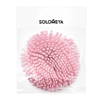 SOLOMEYA Мочалка спонж для тела, розовая / Bath Sponge pink 1 шт, фото 2