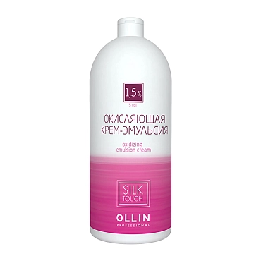 OLLIN PROFESSIONAL Крем-эмульсия окисляющая 1,5% (5vol) / Oxidizing Emulsion cream SILK TOUCH 1000 мл