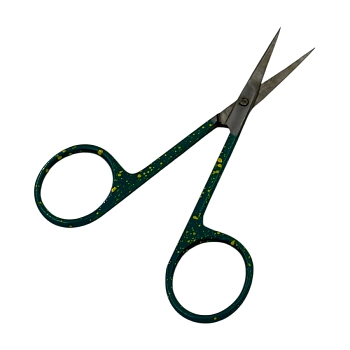 NOELL ART Professional Ножницы для кутикулы зелено-желтые/ Noell ART, фото 2