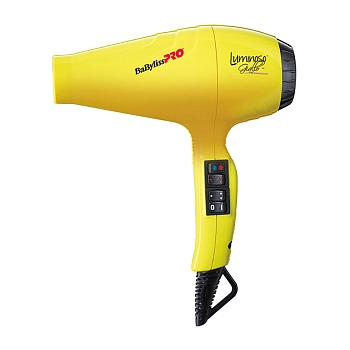 Фен Bab Luminoso Giallo ionic 2100W BAB6350IYE