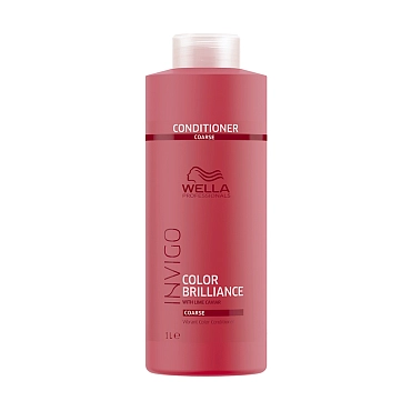 WELLA PROFESSIONALS Бальзам-уход для защиты цвета окрашенных жестких волос / Brilliance 1000 мл