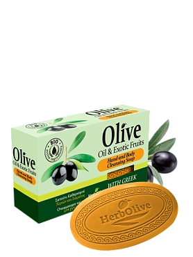 MADIS Мыло оливковое с экзотическими фруктами / HerbOlive 90 г