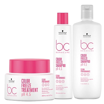 SCHWARZKOPF PROFESSIONAL Крем для блеска окрашенных волос / BC Color Freeze 150 мл, фото 2