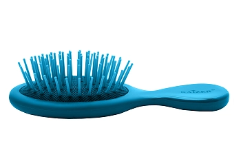 KAIZER Расческа массажная малая, пластик, лазурная, фото 5