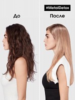 L’OREAL PROFESSIONNEL Шампунь для восстановления окрашенных волос / METAL DETOX 1500 мл, фото 4