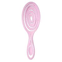 SOLOMEYA Био-расческа подвижная для волос, светло-розовая / Detangling Bio Hair Brush Light Pink, фото 2