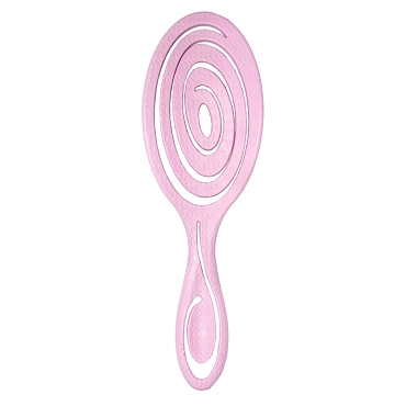 SOLOMEYA Био-расческа подвижная для волос, светло-розовая / Detangling Bio Hair Brush Light Pink