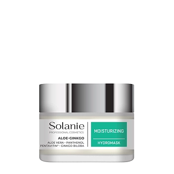 Гель-маска увлажняющая с алоэ / Moisturizing hydromask 50 мл, SOLANIE
