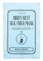 Маска дерматропная для лица Гнездо Салангана / BIRD’S NEST SILK FIBER MASK 25 мл, KOCOSTAR