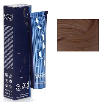 ESTEL PROFESSIONAL 8/7 краска для волос, светло-русый коричневый / DELUXE 60 мл