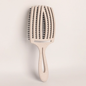 KOSMO SHTUCHKI Расчёска Факел, щетина, серая / KOSMO SHTUCHKI, фото 4